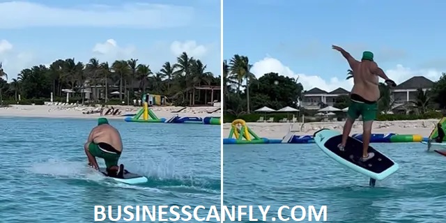 DJ Khaled wipes out in surfing accident