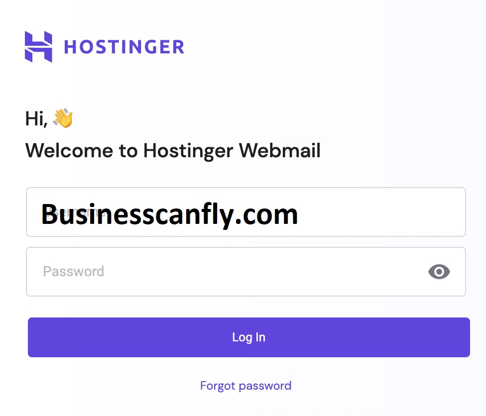 Hostinger Webmail Login