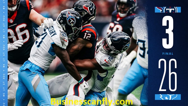 NFL Week 17 Game Recap: Houston Texans 26, Tennessee Titans 3